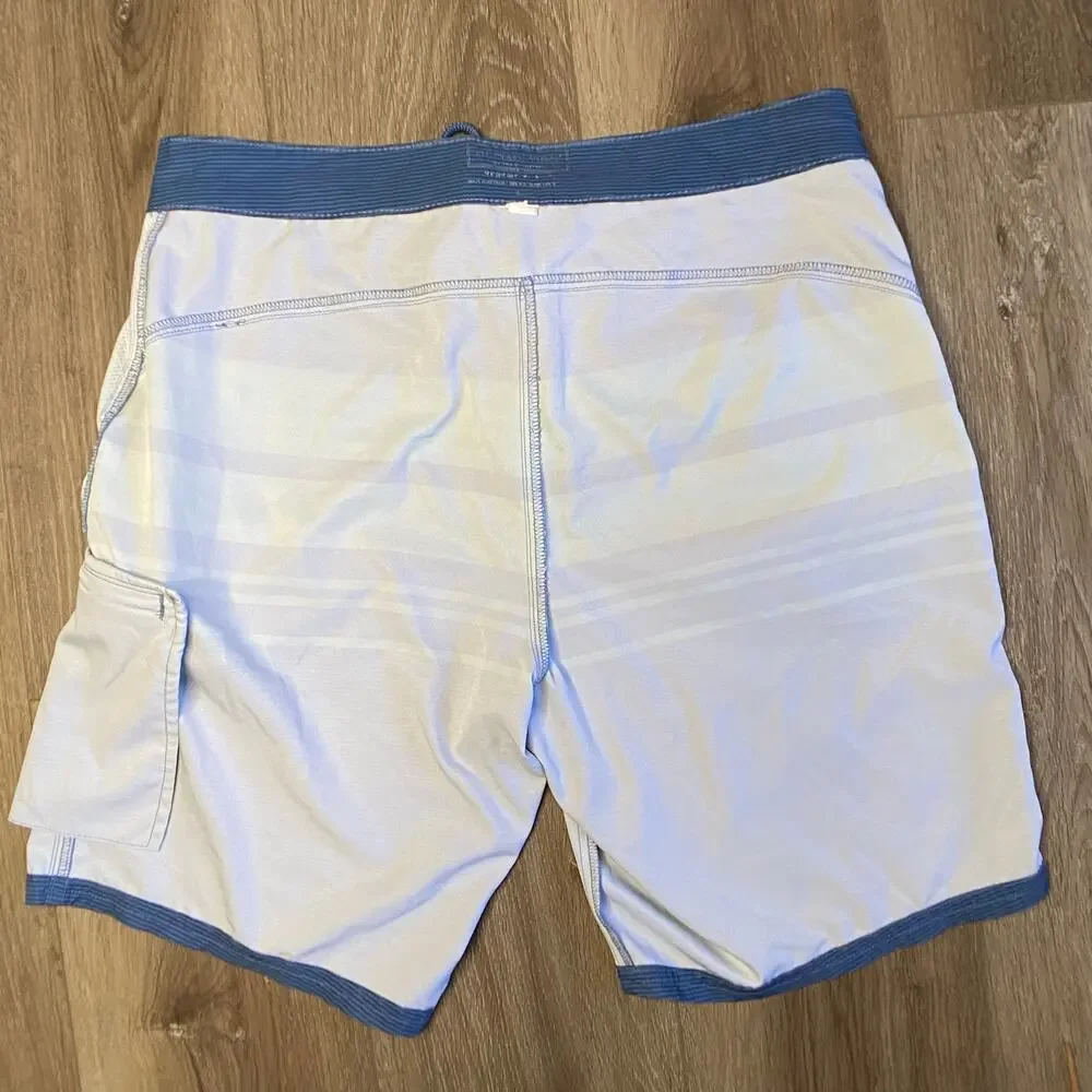 Vineyard Vines Board Shorts Swim Trunks Men Sz 30 Blue Green 11